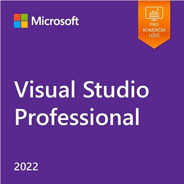 Microsoft Visual Studio Professional 2022 (elektronická licence)