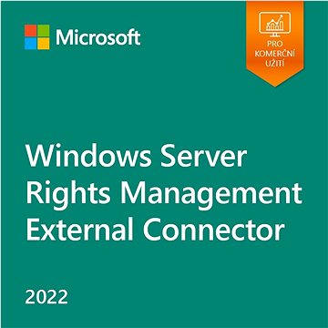Microsoft Windows Server 2022 Rights Management External Connector (elektronická licence)