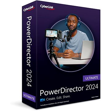 E-shop CyberLink PowerDirector 2024 Ultimate (elektronische Lizenz)