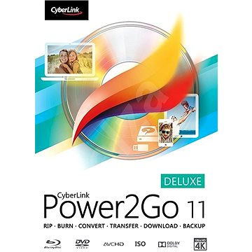 Cyberlink Power2GO Deluxe 11 (elektronická licence)
