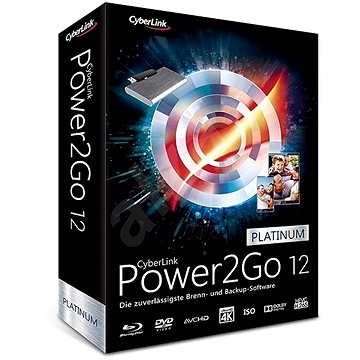 E-shop Cyberlink Power2GO Platinum 12 (elektronische Lizenz)