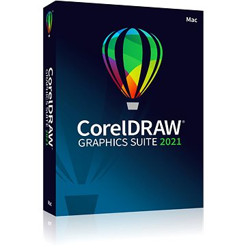 CorelDRAW Graphics Suite 2021 , Mac, EDU, CZ/EN (elektronická licence)