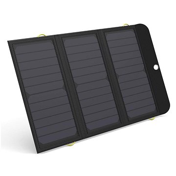 Sandberg Solar-Ladegerät 21W 2xUSB+USB-C, Solar-Ladegerät, schwarz