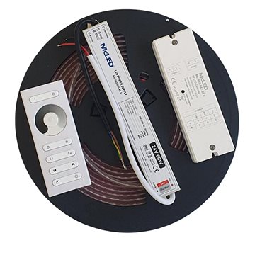 McLED - sestava LED pásky do sauny UWW 5 m