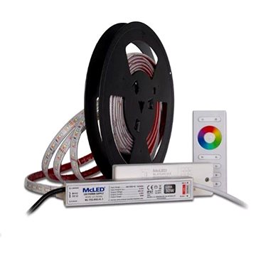 McLED - sestava LED pásky do sauny barevná RGB 2 m