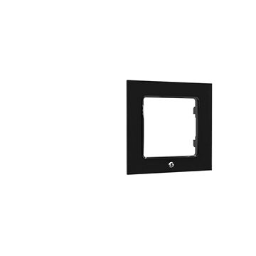 E-shop Shelly Rahmen für WS Schalter, schwarz, (80mm x 80mm x 10mm)
