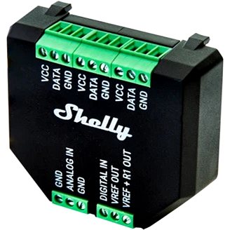 E-shop Shelly AddOn Plus, Temperaturmessung für 1/1PM Plus, Nachfolger von SHELLY AddOn