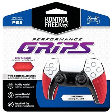 KontrolFreek Original Grips PS5 Red