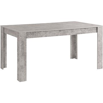 Danish Style Jídelní stůl Lora II., 160 cm, pohledový beton