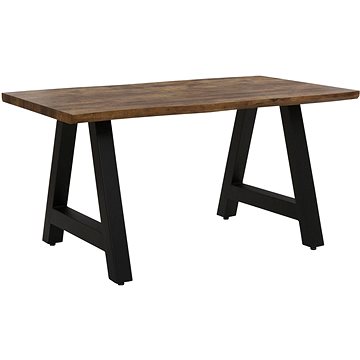 Danish Style Jídelní stůl Flor, 160 cm, hnědá