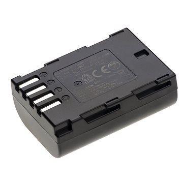 T6 power Panasonic DMW-BLF19, BP-61, 1700mAh, 12,2Wh, černá