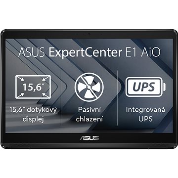 E-shop ASUS ExpertCenter E1 Black touch + integrierte Stromversorgung (UPS)