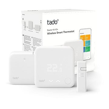 E-shop Tado Smart Thermostat V3+, Grundausstattung, kabellos