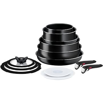 E-shop Tefal 13-teiliges Kochgeschirr-Set Ingenio Easy Cook N Clean L1549023