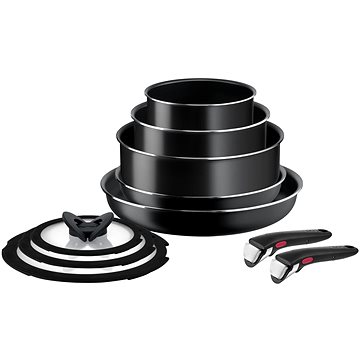 E-shop Tefal 10-teiliges Kochgeschirr-Set Ingenio Easy Cook N Clean L1539053