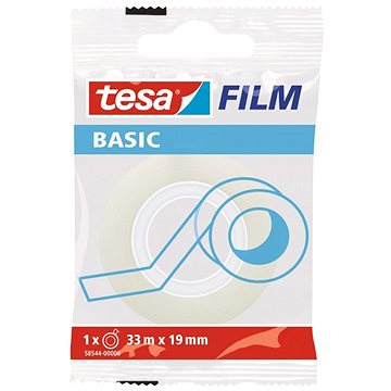 E-shop Tesa BASIC Klebeband - 19 mm x 33 m - transparent