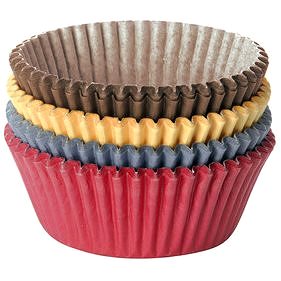 E-shop TESCOMA DELÍCIA Förmchen für Cupcakes / Muffins - O 6 cm - 100 Stück. - Bunt