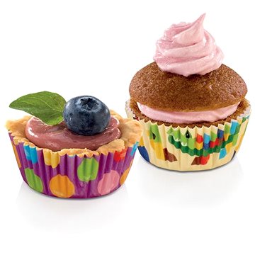 E-shop TESCOMA DELÍCIA Förmchen für Mini-Cupcakes / Muffins - O 4 cm - 100 Stück. - für Kinder