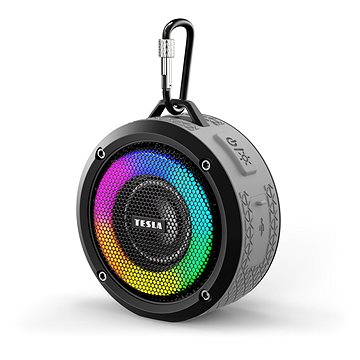 E-shop TESLA Sound BS60 Kabelloser Bluetooth Lautsprecher - wasserdicht - grau
