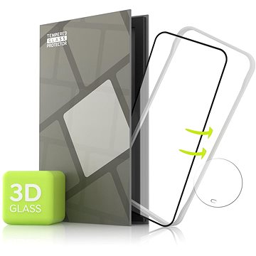 E-shop Tempered Glass Protector mit Rahmen für Honor Magic 4, 3D Glas + Kameraglas + Einbaurahmen