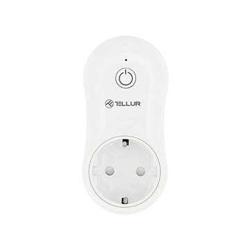 Tellur WiFi Smart AC Plug, zásuvka, 1x USB 1A, 2400W, 10A, bílá
