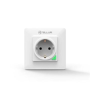 E-shop Tellur WiFi Smart Wall Plug - 3000 Watt - 16A - weiß