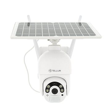 Tellur WiFi Smart solární kamera FullHD 1080P, P&T, IP65, PIR, outdoor, bílá
