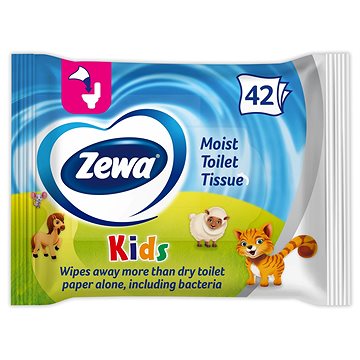 ZEWA Kids vlhčený toaletní papír (42 ks)