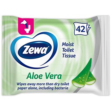ZEWA Aloe Vera vlhčený toaletní papír (42 ks)