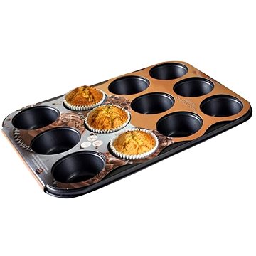 E-shop TORO Form für 12 Muffins - 35 cm x 26,5 cm x 3 cm - 0,4 mm