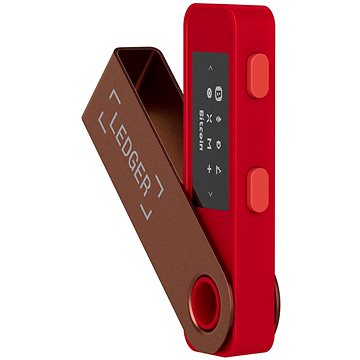 Ledger Nano S Plus Ruby Red Crypto Hardware Wallet