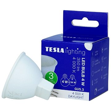 Tesla LED žárovka GU5,3 4W