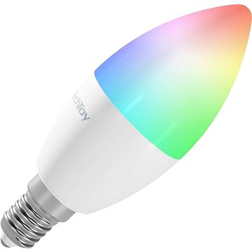 E-shop TechToy Smart Bulb RGB 6W E14 ZigBee