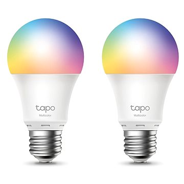 E-shop TP-LINK Tapo L530E, Smart WiFi LED-Birne volles Farbspektrum (2er-Set)