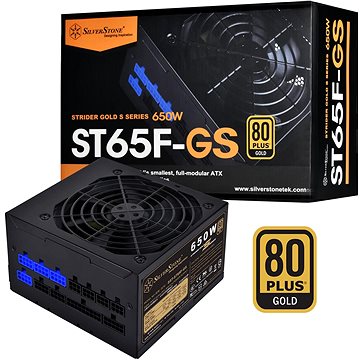 SilverStone Strider S Gold Modular 650W (SST-ST65F-GS)