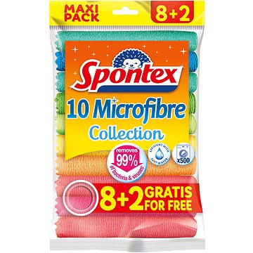 SPONTEX Microfibre 30 × 30 cm (10 ks)