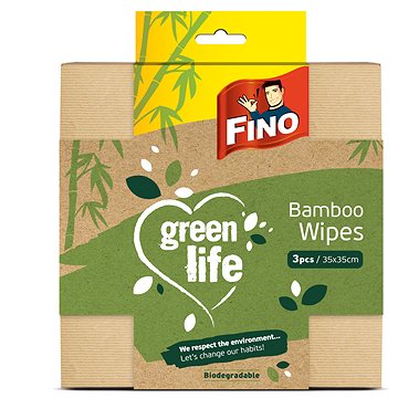 FINO Green Life hadřík multifunkční, bambus, 3 ks