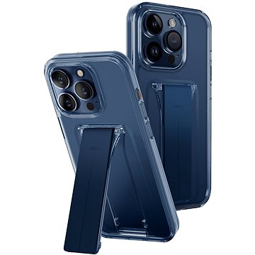 E-shop UNIQ Heldro Mount+ Schutzhülle für iPhone 15 Pro Max mit Ständer, Ultramarin (Deep blue)