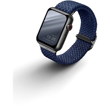 E-shop UNIQ Aspen Braided Armband für Apple Watch 40/38mm blau