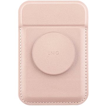 E-shop UNIQ Flixa magnetische Brieftasche und Halter mit Griff, Blush pink