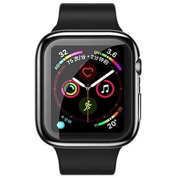 USAMS US-BH485 TPU Full Protective Case for Apple Watch 44mm black