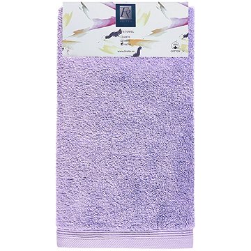 Frutto-Rosso - jednobarevný froté ručník - fialová - 70×140 cm, 100% bavlna