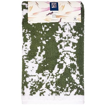 Frutto-Rosso - vícebarevný froté ručník - zelená - 50×90 cm, 100% bavlna
