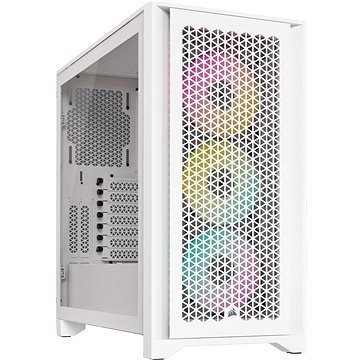 E-shop Corsair iCUE 4000D RGB AIRFLOW True White
