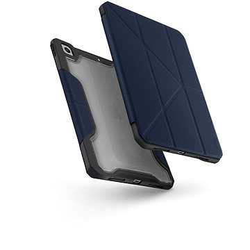E-shop Uniq Trexa Antimikrobielle Schutzhülle für iPad 10,2" (2021/2020/2019) - blau