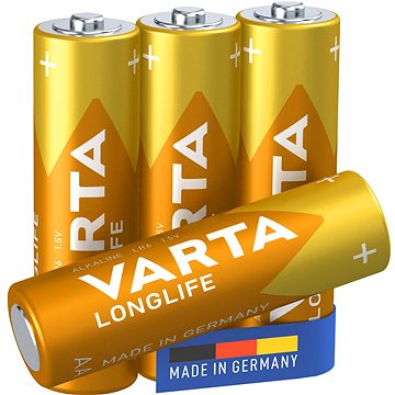 E-shop VARTA Alkaline-Batterien Longlife AA 4 Stück