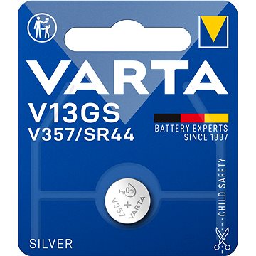 E-shop VARTA Spezialbatterie mit Silberoxid V13GS/V357/SR44 - 1 Stück