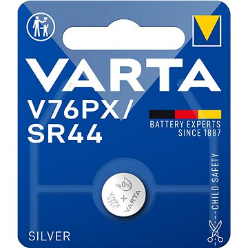 E-shop VARTA Spezialbatterie mit Silberoxid V76PX/SR44 - 1 Stück