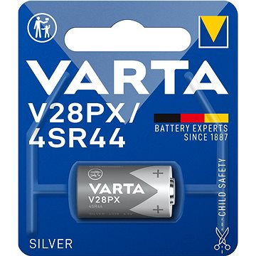 E-shop VARTA Spezialbatterie mit Silberoxid V28PX/4SR44 - 1 Stück