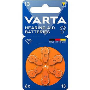 E-shop VARTA Hörgerätebatterien VARTA Hearing Aid Battery 13 6 Stück